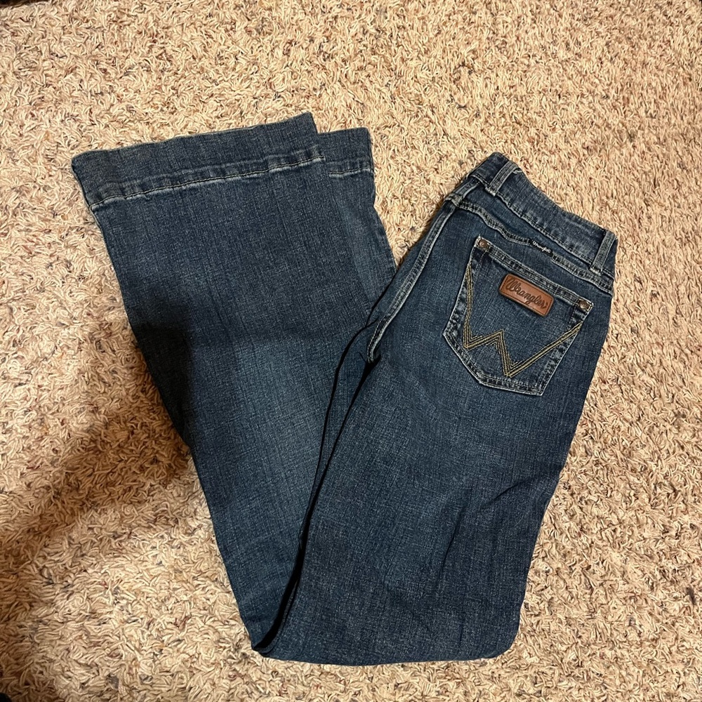 Wrangler Women’s Trousers/flair Jeans
